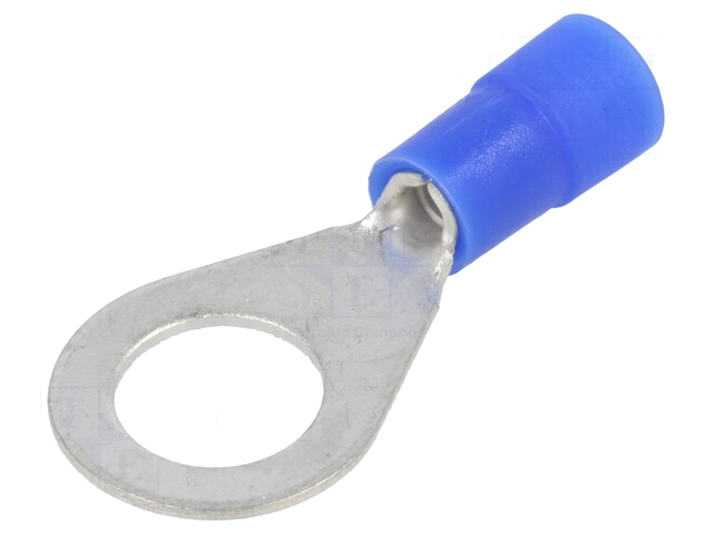 Uiteinde: oog; M8; Ø: 8,5mm; 1,5÷2,5mm2; klemmen; voor draad; blauw Uiteinde: oog; M8; Ø: 8,5mm; 1,5÷2,5mm2; klemmen; voor draad; blauw